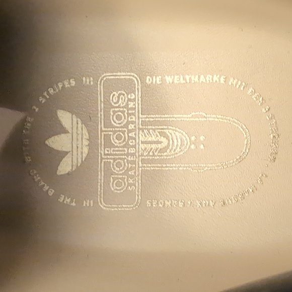 Adidas Busenitz Vintage Shoe Size 10.5  Brown Black Orange NWT - Picture 9 of 10